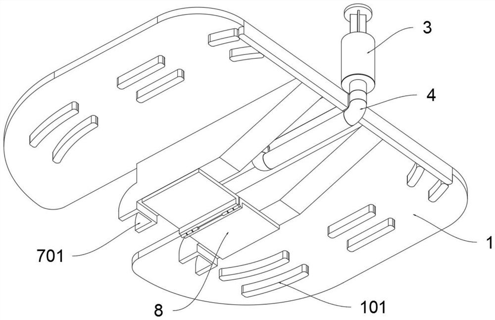 A manual portable medicine pushing device for the anus of anorectal department