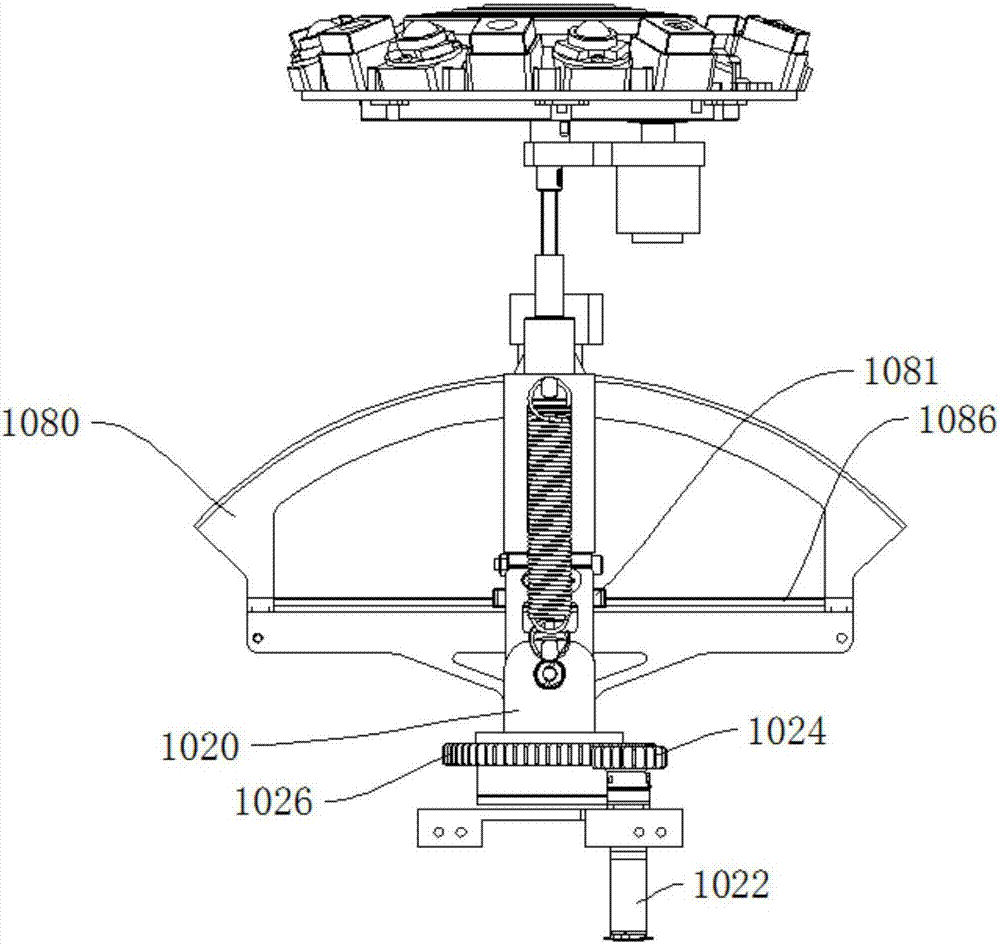 Head driving module and spherical robot