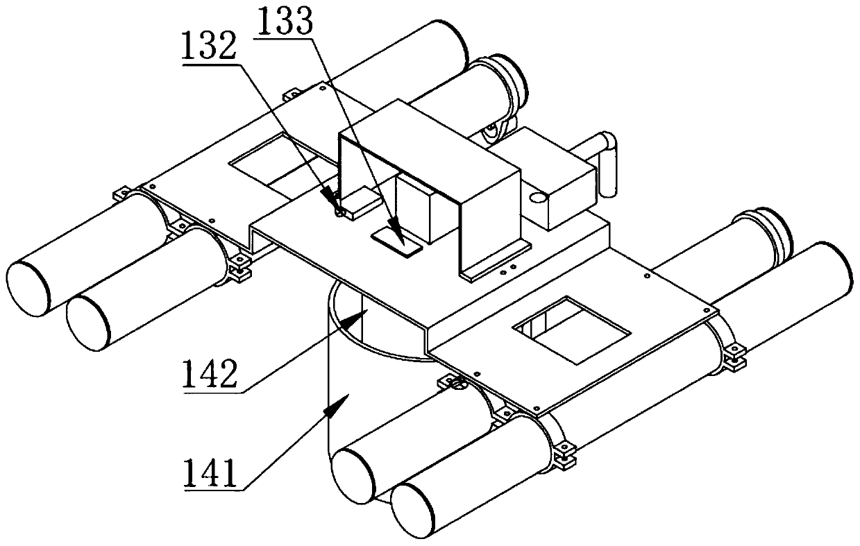 Water surface garbage collecting and cleaning robot