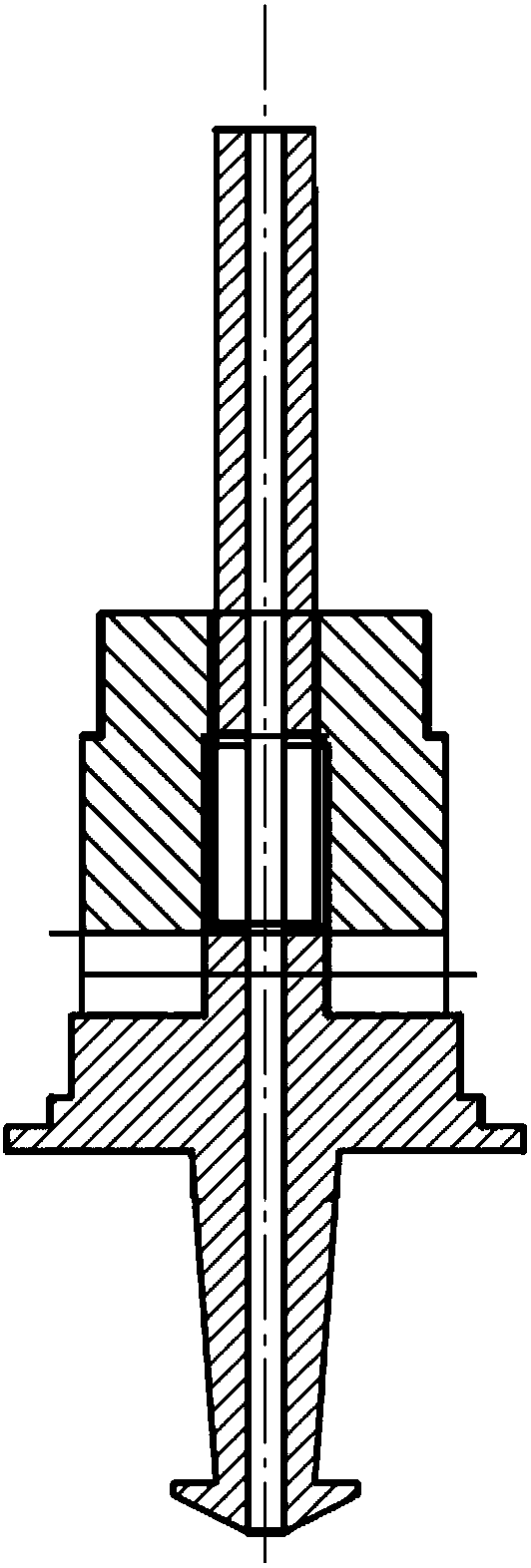 Built-in medical ultrasonic thrombolytic therapy apparatus