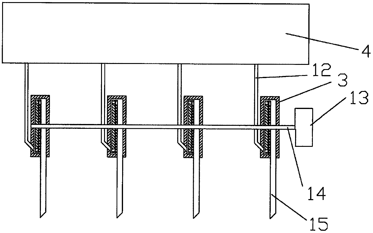 Cotton seeding device