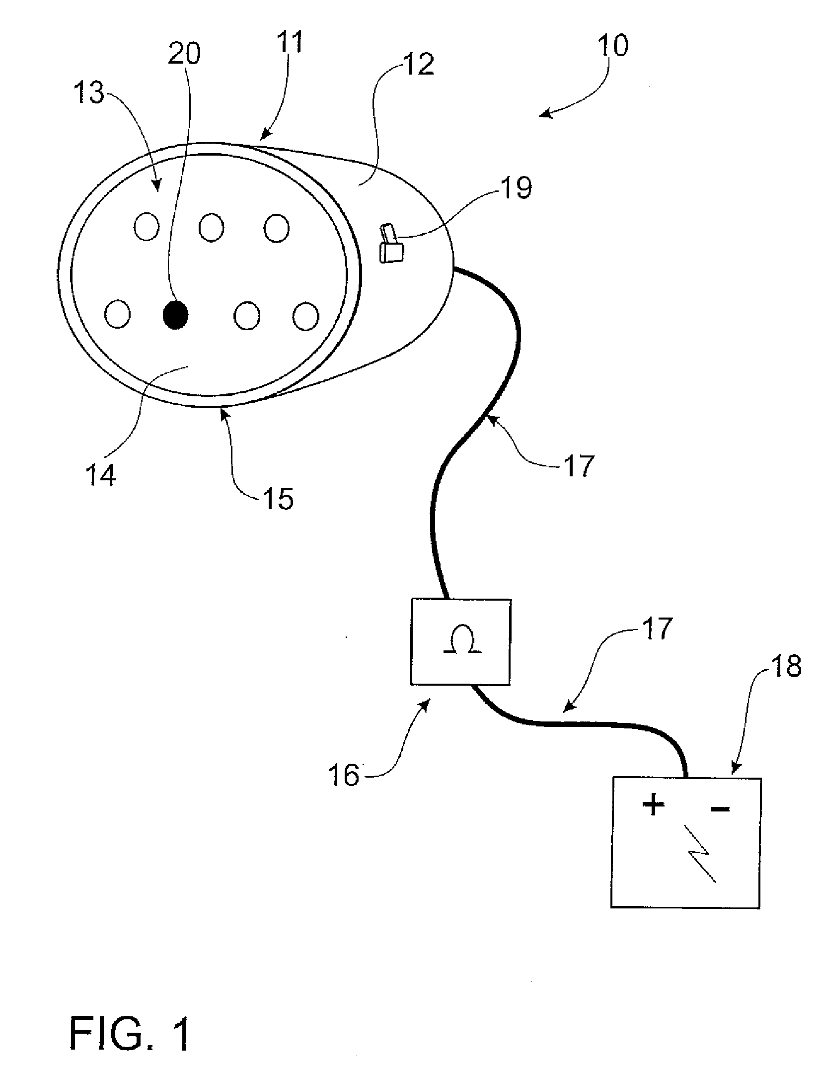 Dental illumination device and method