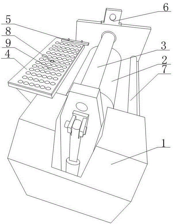 Modified plate pipe manufacturing reeling machine