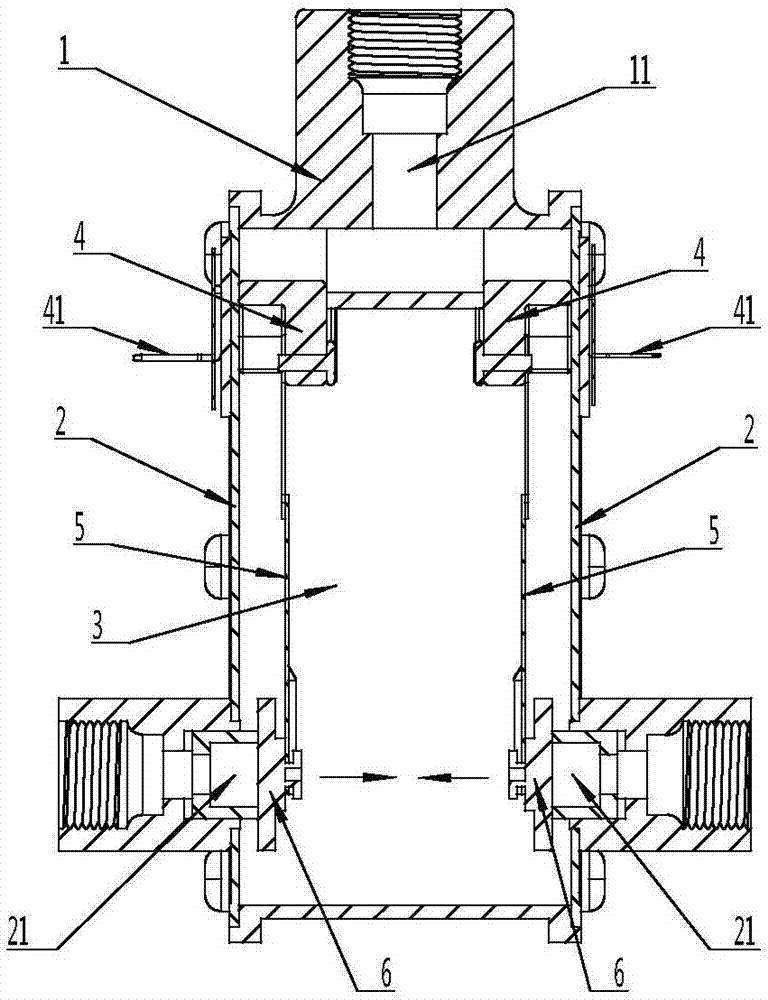 Electric control gas valve