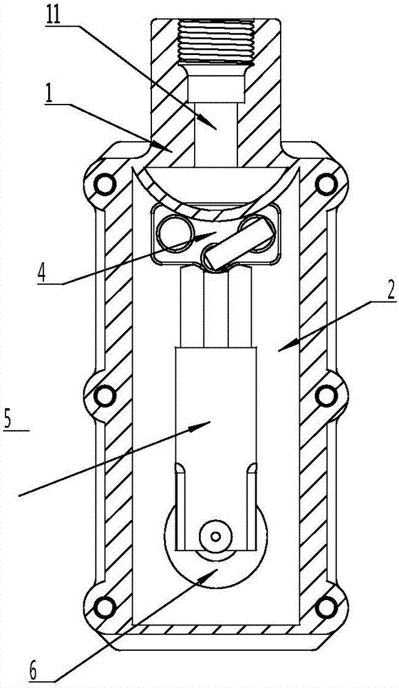 Electric control gas valve