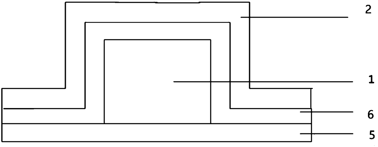 Resistive layer self-gating resistive random access memory as well as building method and application thereof