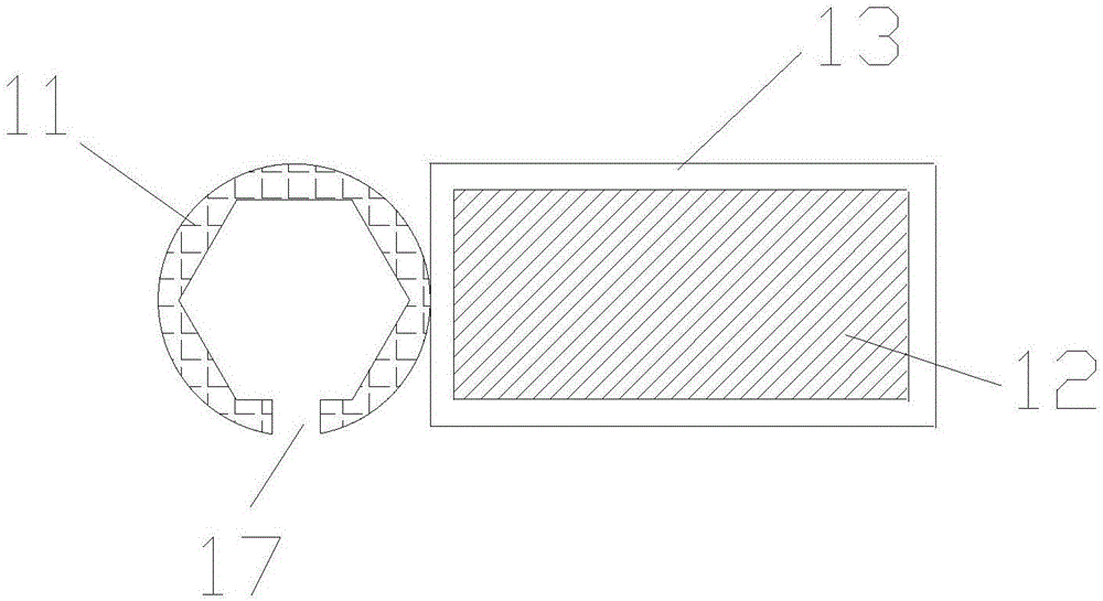 Hand-held tool for hanger rod mounting, preparation method and method for hanger rod construction