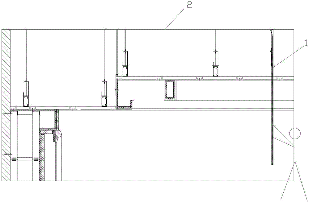 Hand-held tool for hanger rod mounting, preparation method and method for hanger rod construction