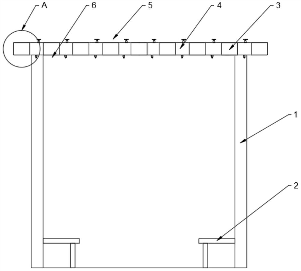 Ecological garden landscape shed frame for smart city