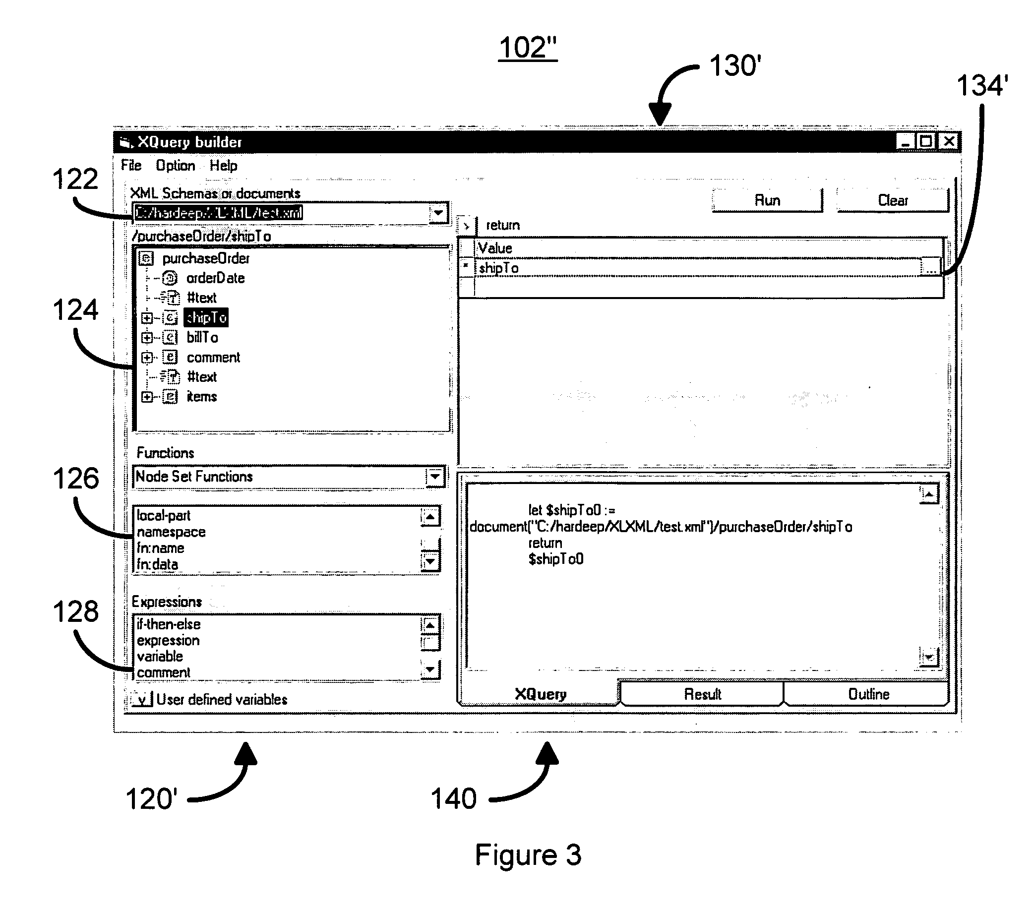 Query builder using context sensitive grids