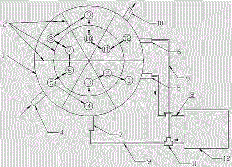 Multiple-cavity heat preservation water tank free of water mixing