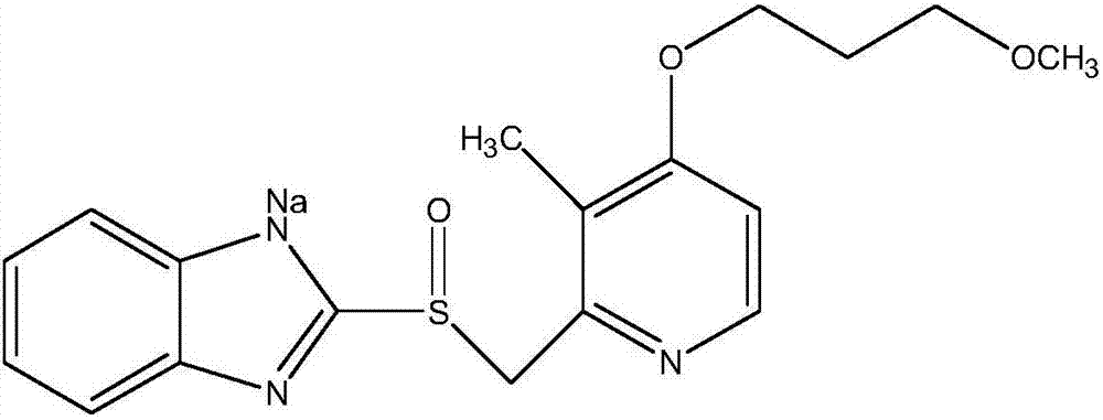 Purifying method for rabeprazole