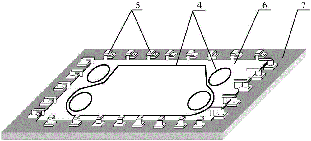 Ultrasonic coaxial auxiliary laser welding method for plate heat exchanger