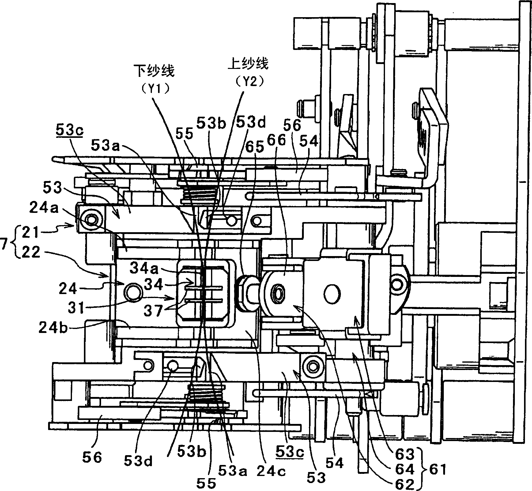 Splicing device, yarn splicing method and joint