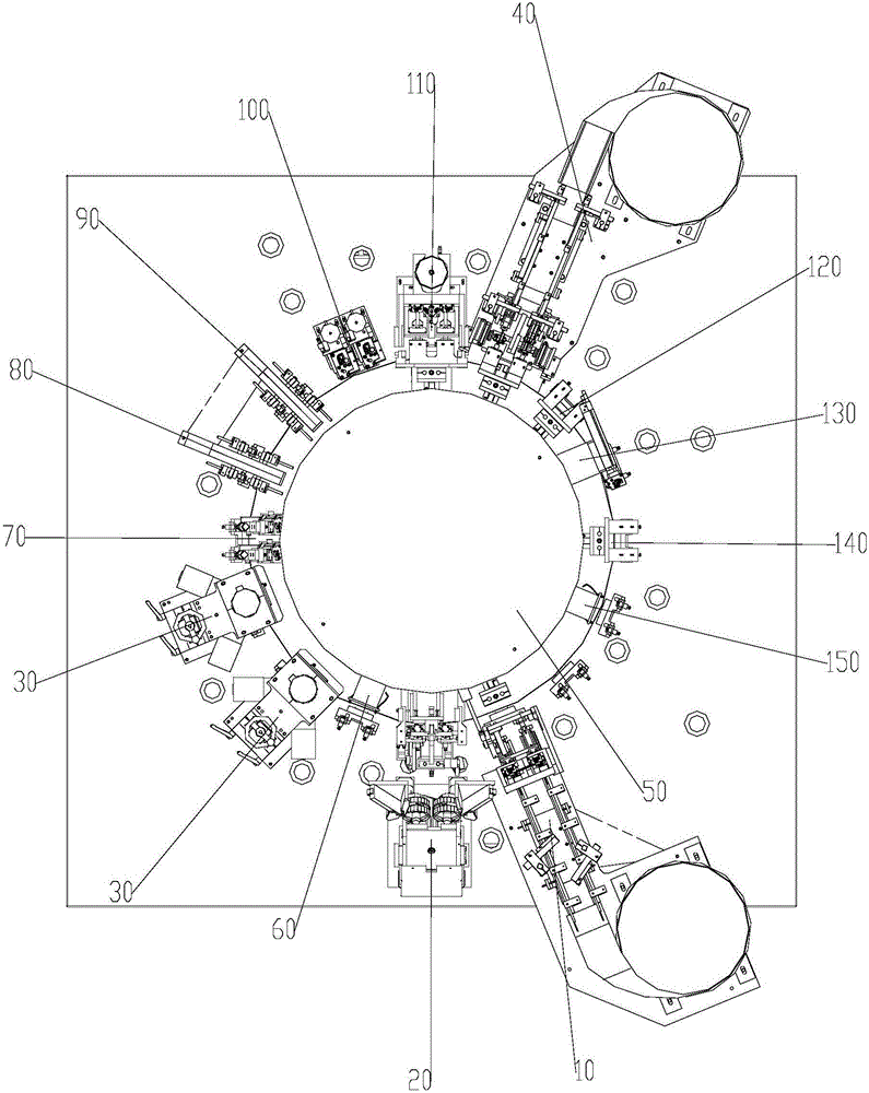 Assembly method of butterfly wing type blood taking needle