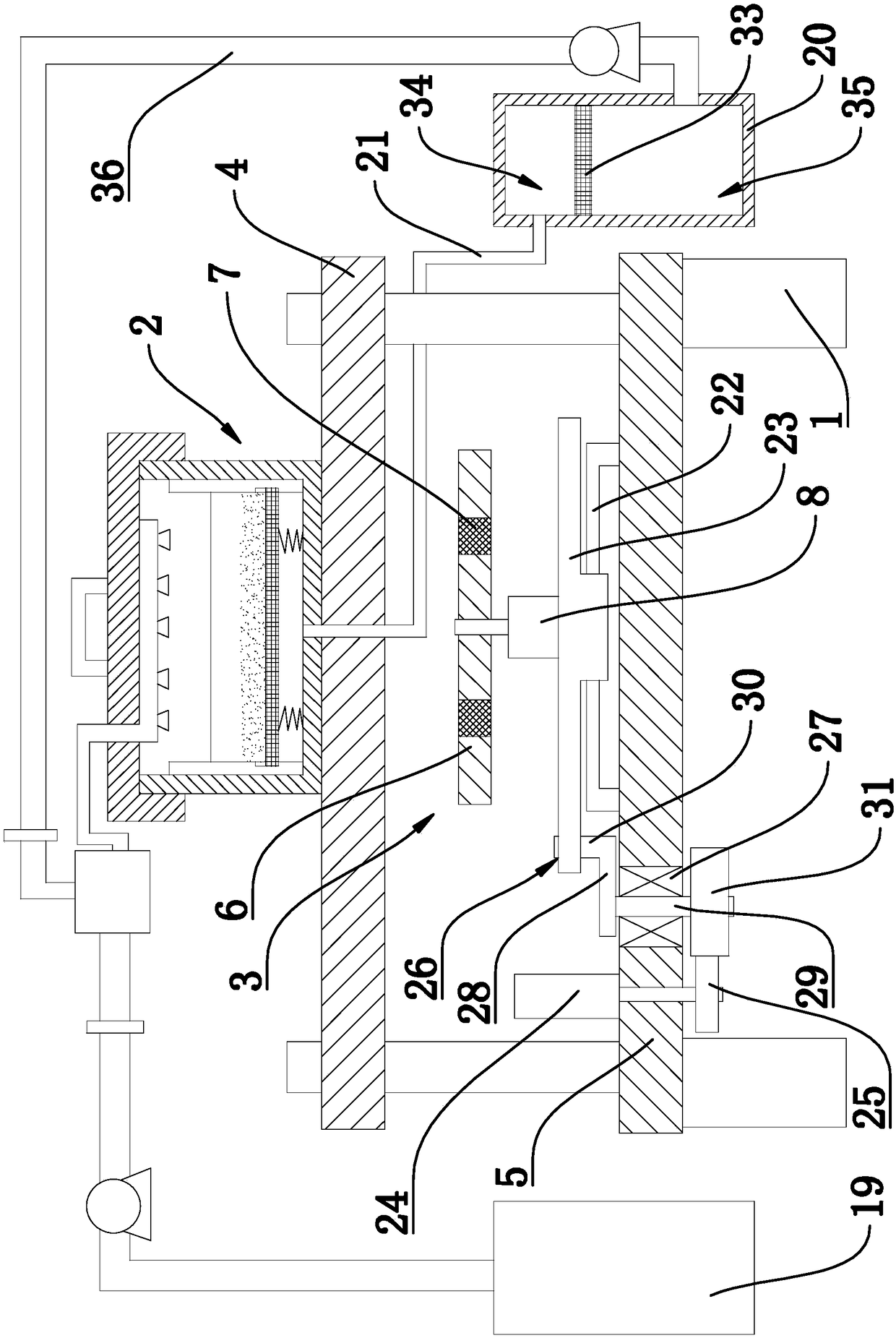 Magnetic abrasive finishing process machine