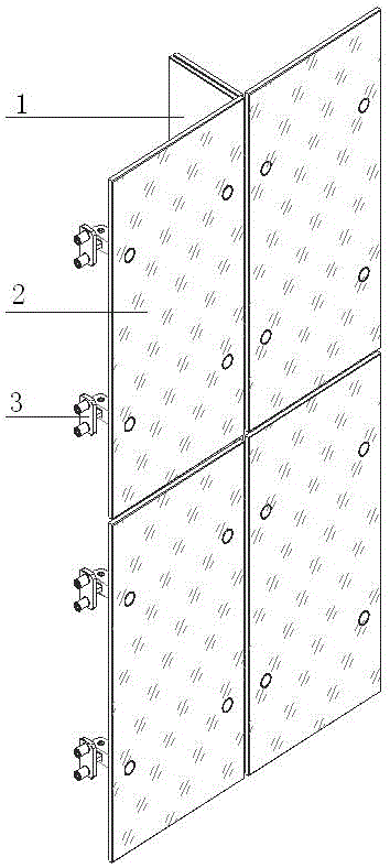 An anti-shock glass connection device