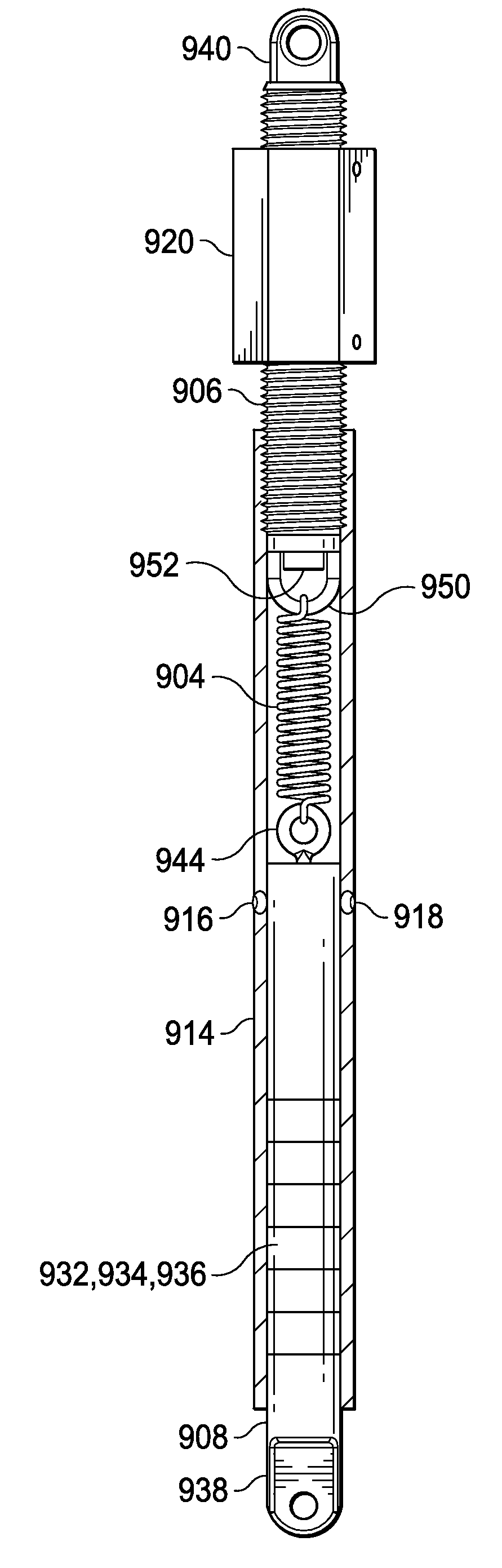 Adjustable Compression, Adjustable Tension Rod Indicator, and Adjustable Extension Rod