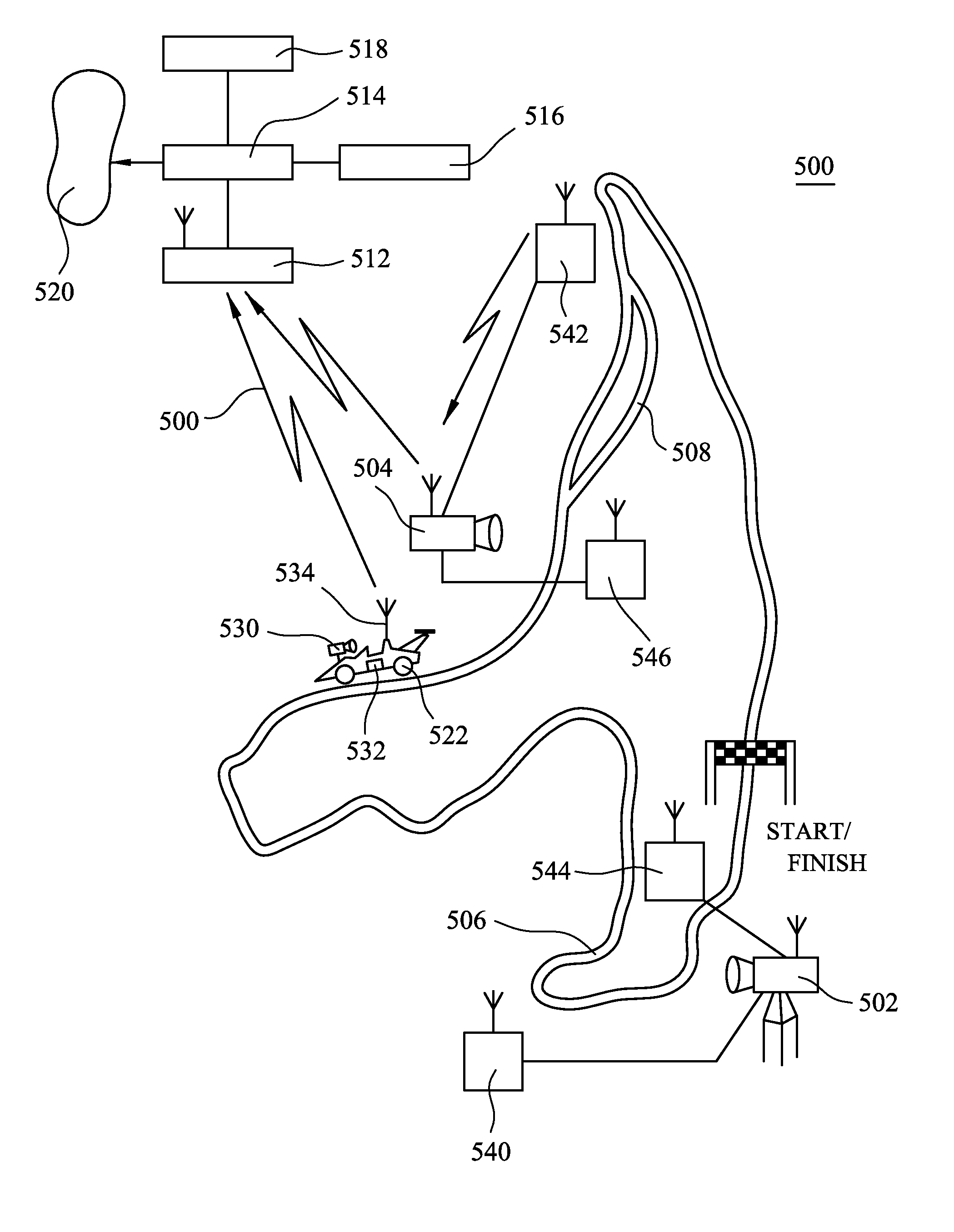 Video acquisition and compilation system and method of assembling and distributing a composite video