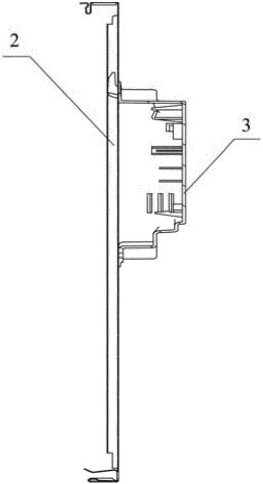 Main control board installing structure and refrigerator