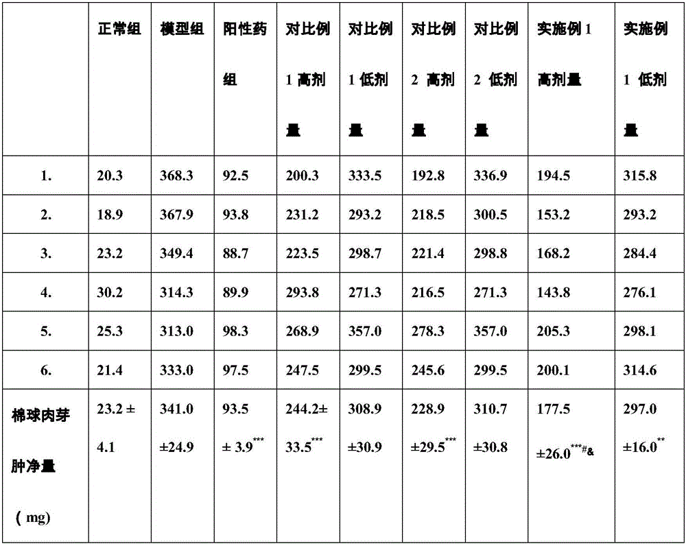 Shangqingyin instant granules and preparation method thereof