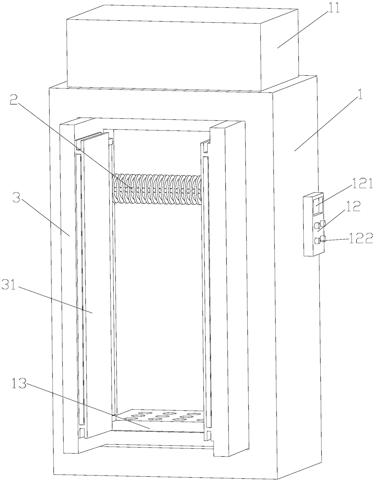 Closet with disinfection function