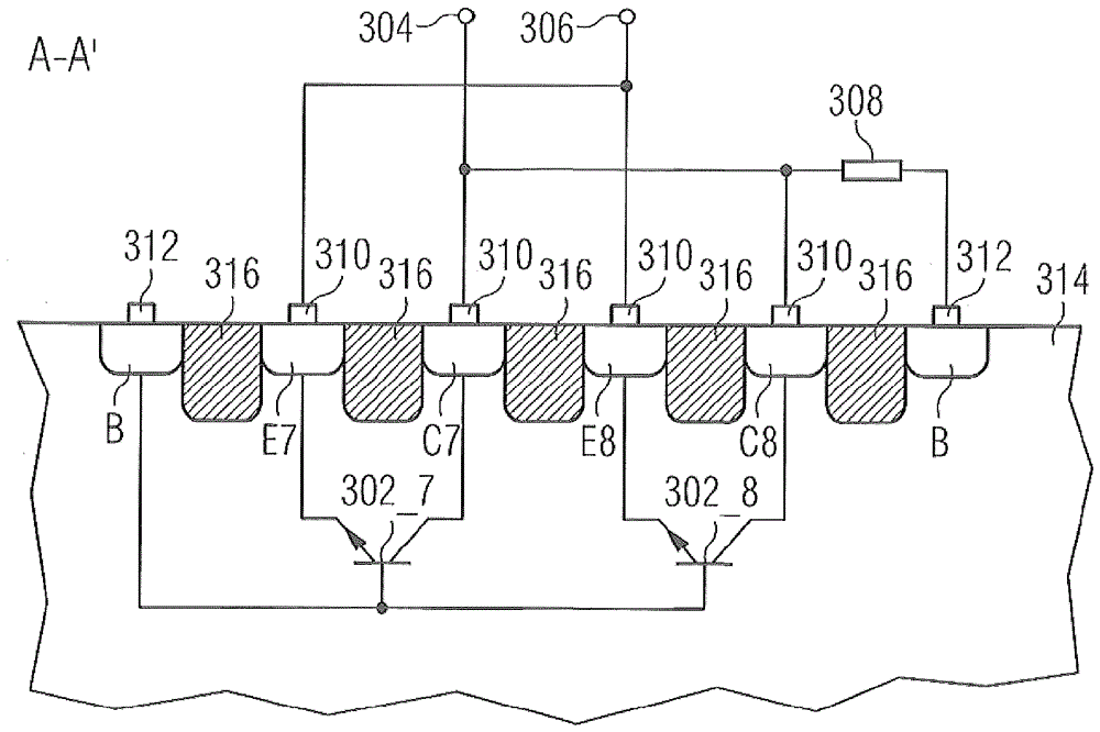 esd protection structures, integrated circuits and semiconductor devices