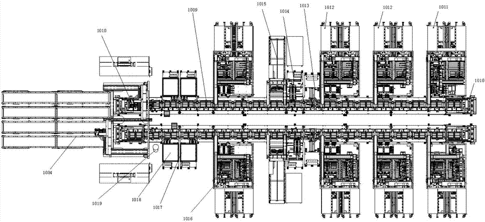 Soft packaging lithium battery PACK production line