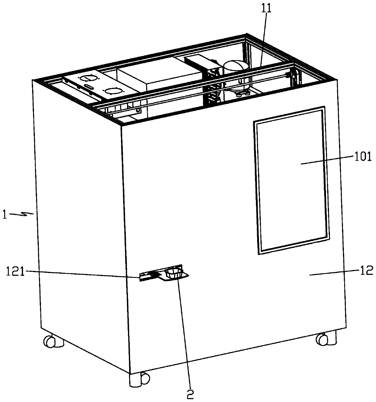 Automatic food steaming and vending machine