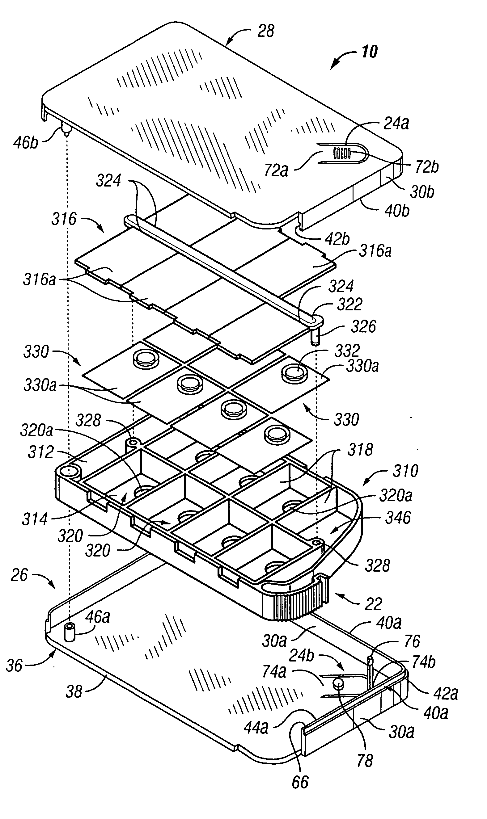 Child-resistant container