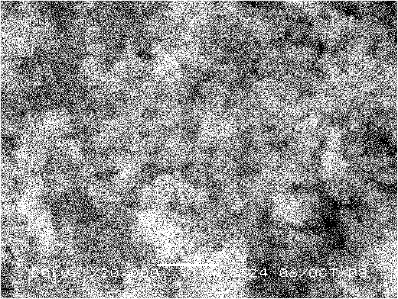 Preparation method of lithium iron phosphate cathode material for lithium ion battery