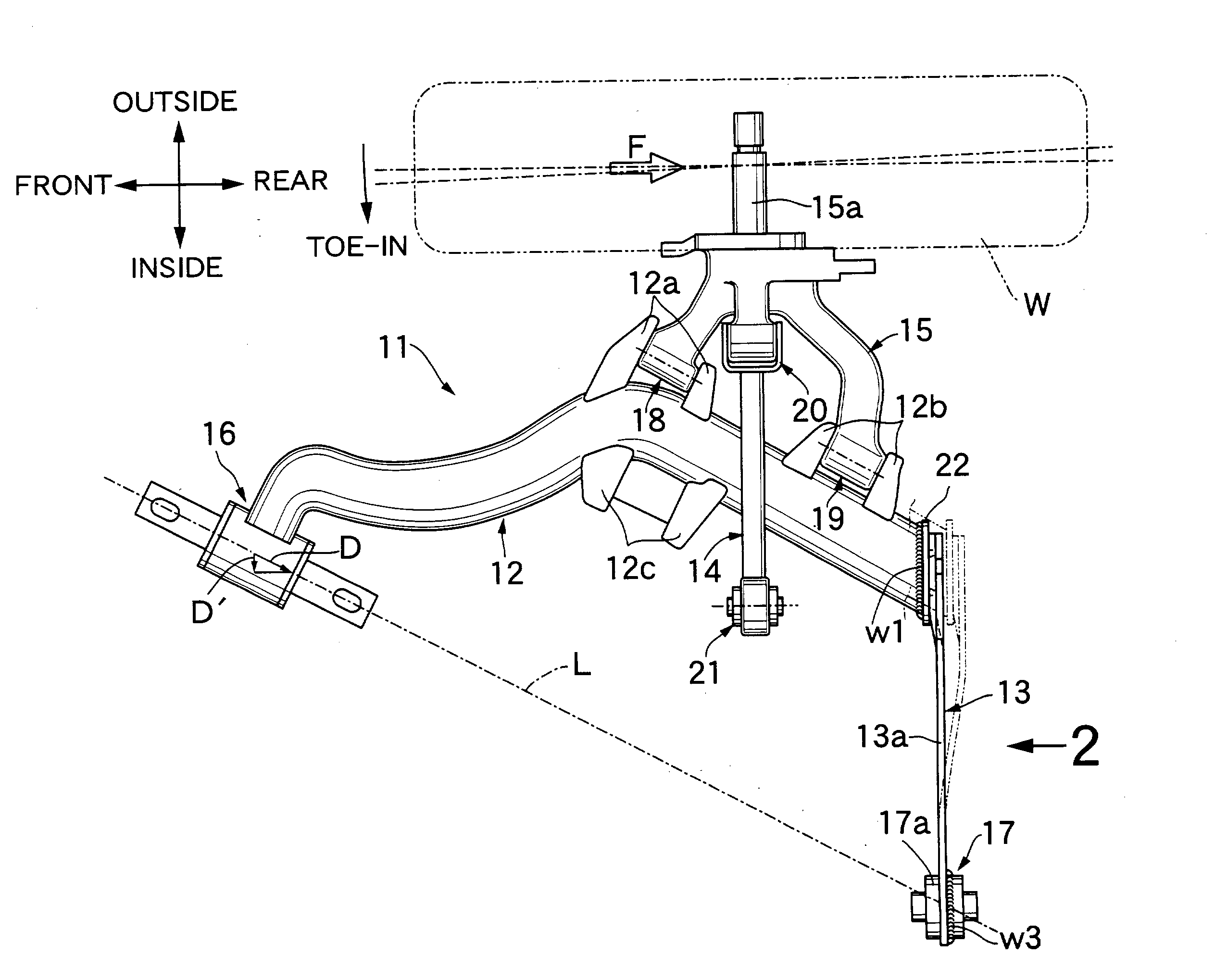 Vehicular suspension