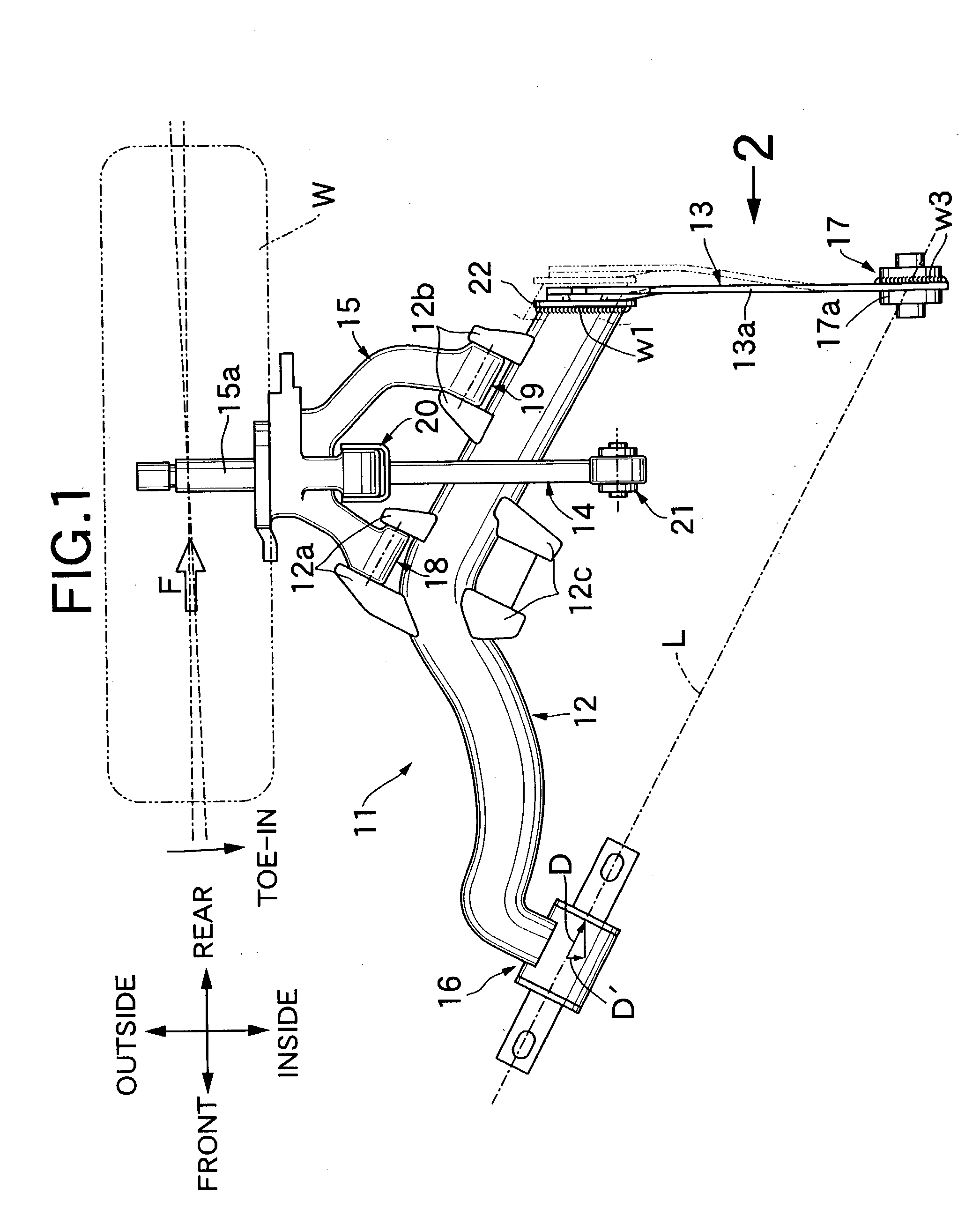 Vehicular suspension