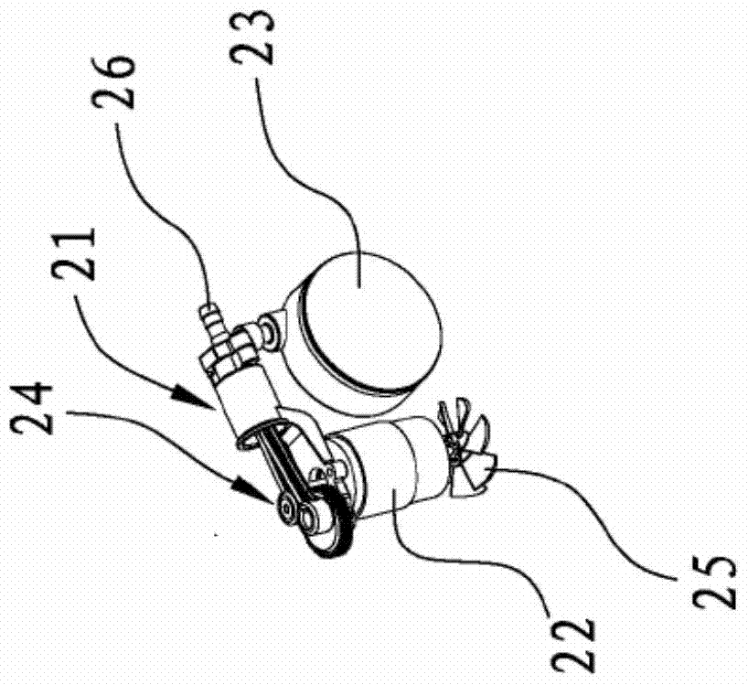 Inflatable and vacuum all-in-one machine for automobile