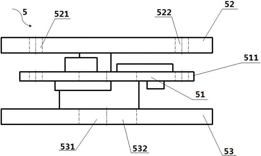 Built-in constant-voltage protection structural member and rechargeable battery using same