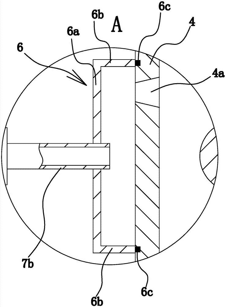 Mixing mechanism for gluing device for glass fiber cloth