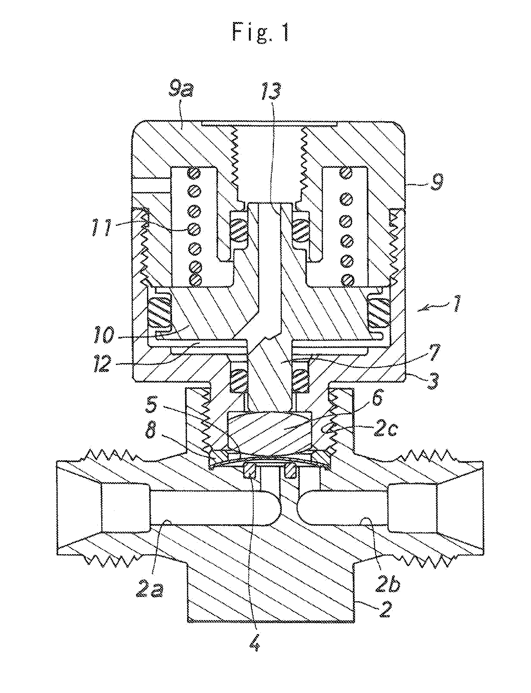 Diaphragm valve