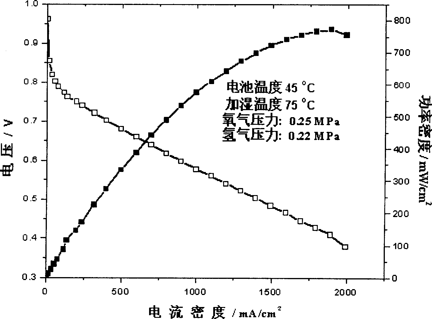 Direct spraying method for preparing fuel cell membrane electrode