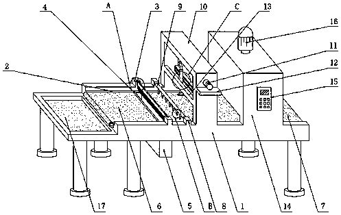 Temperature controllable printing device for packaging box production