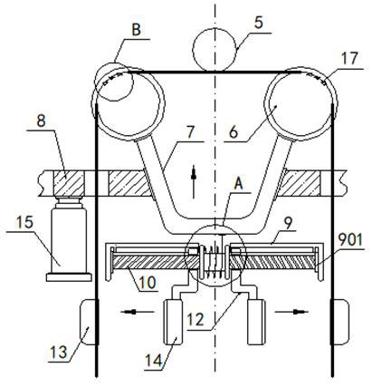 Low-temperature bending performance detection equipment for wire and cable production