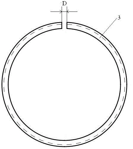 Supercharged gasoline direct-injection engine piston ring set