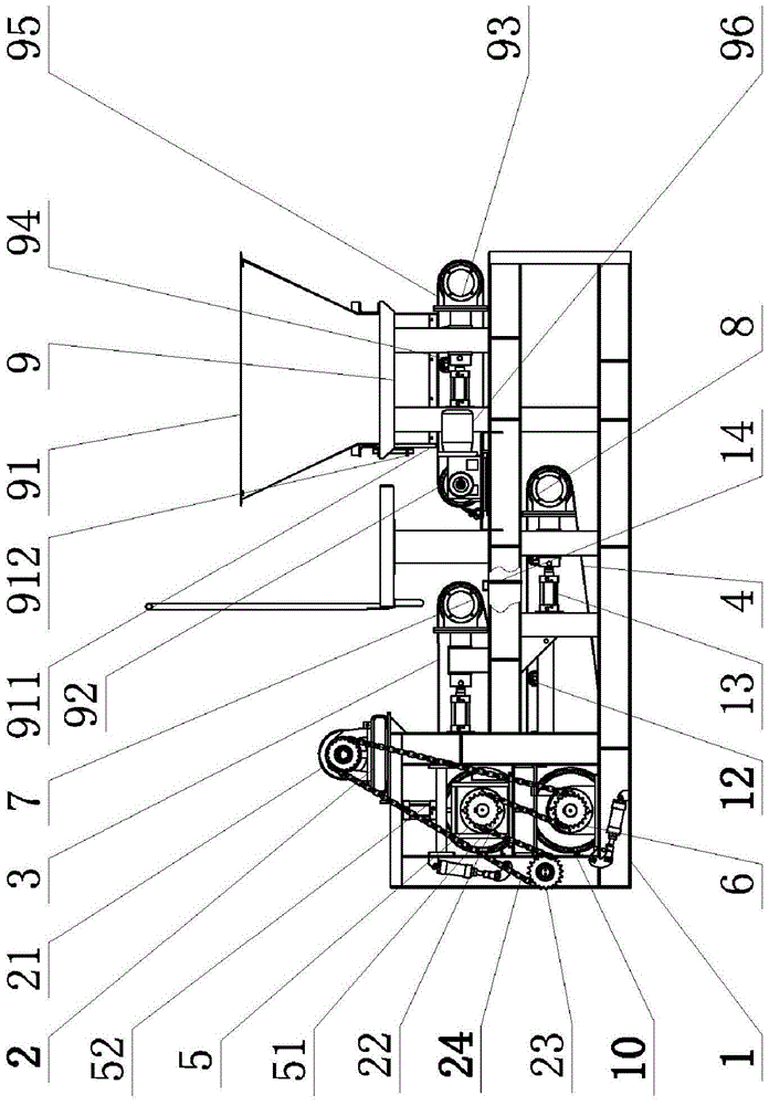 Belt fermented material tablet press machine