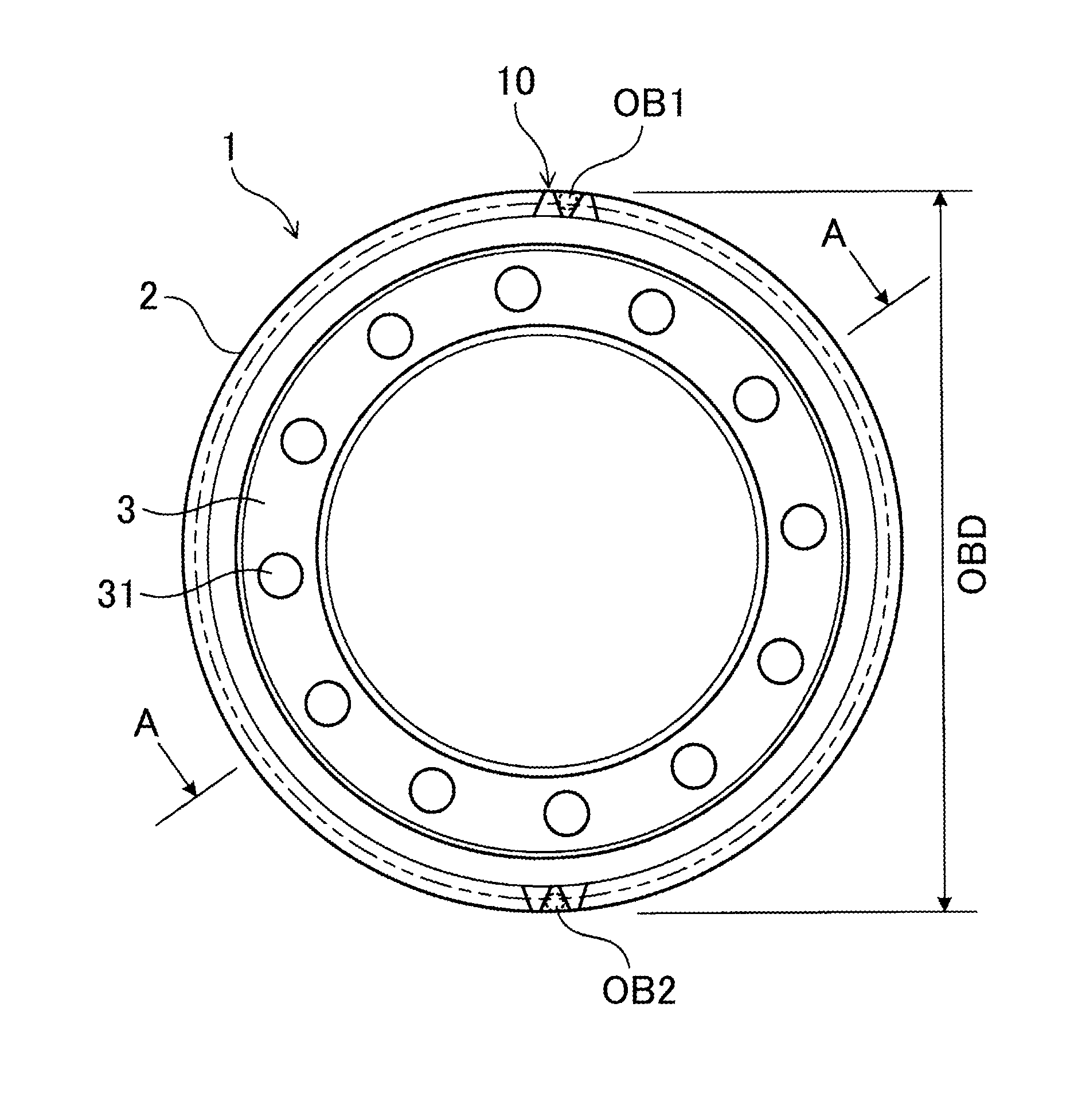 Steel gear and manufacturing method for the same