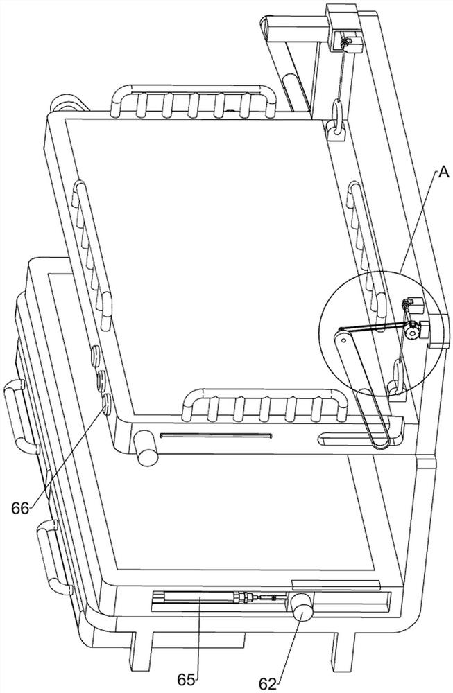 Apartment bed capable of being quickly switched between single-layer bed and double-layer bed