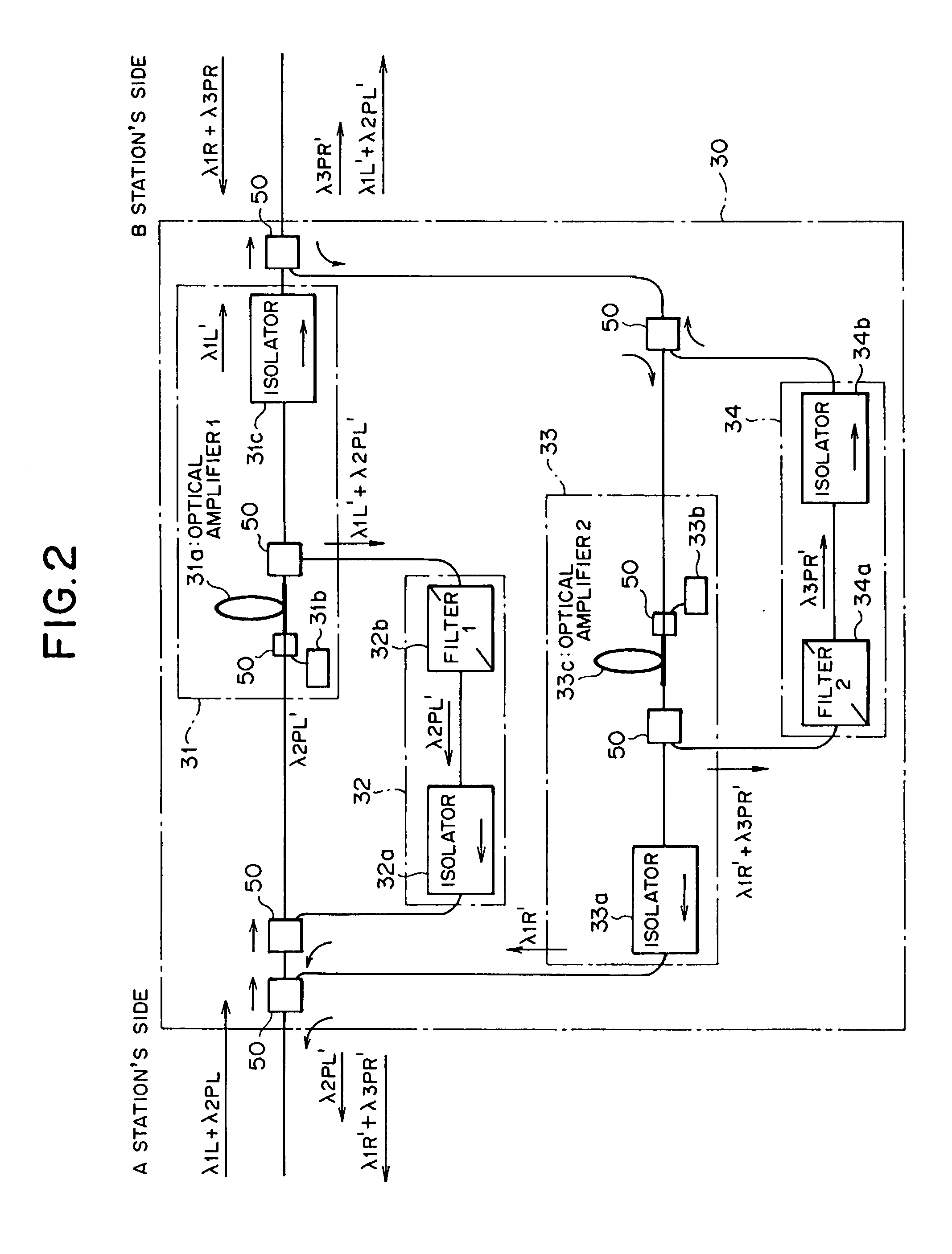 Optical transmitting apparatus and optical repeating apparatus