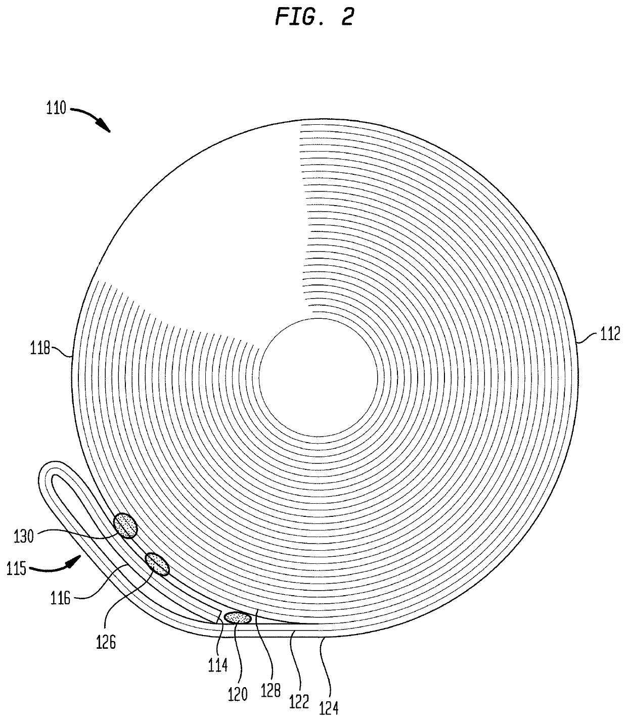 Absorbent sheet tail-sealed with nanofibrillated cellulose-containing tail-seal adhesives