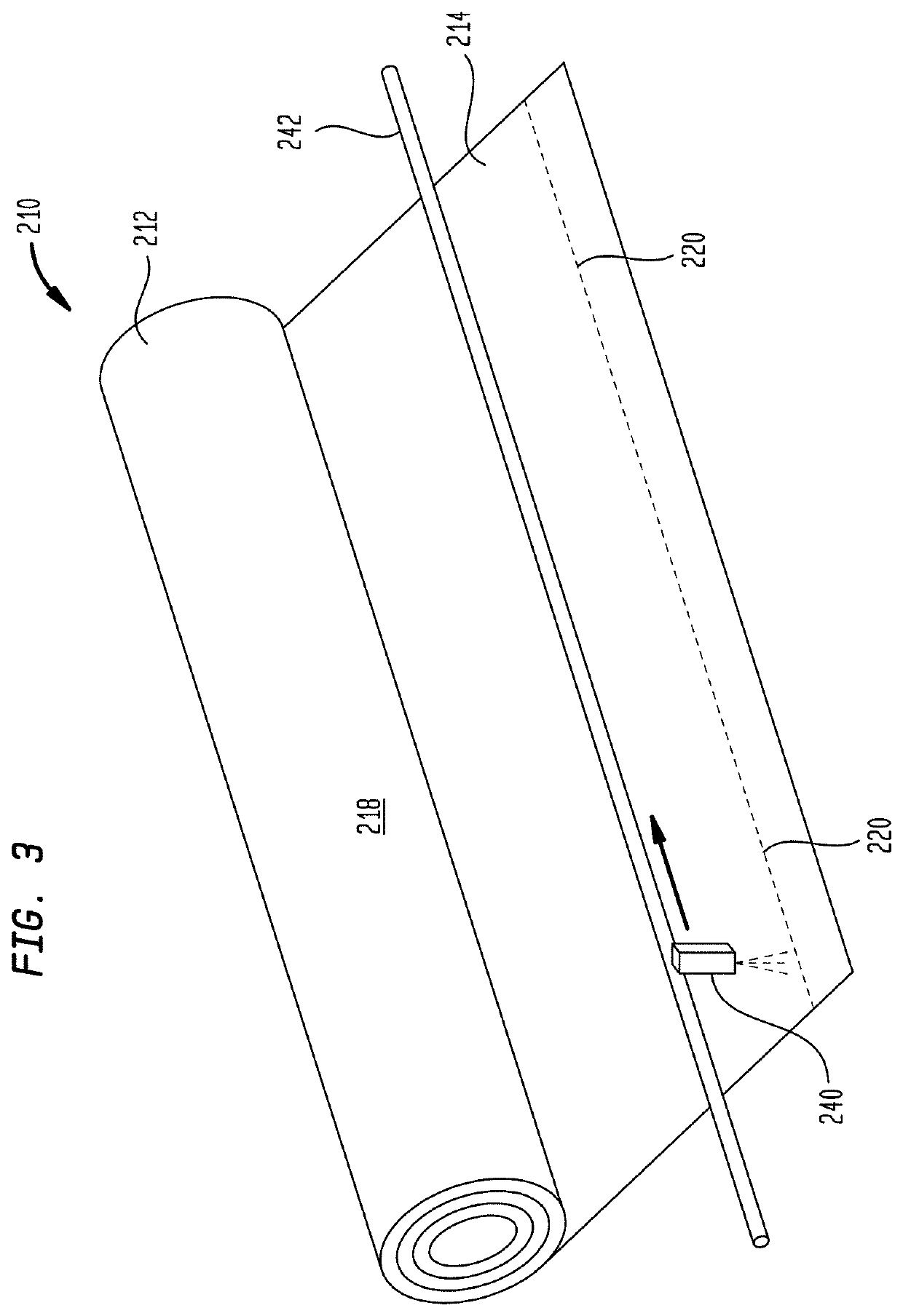 Absorbent sheet tail-sealed with nanofibrillated cellulose-containing tail-seal adhesives