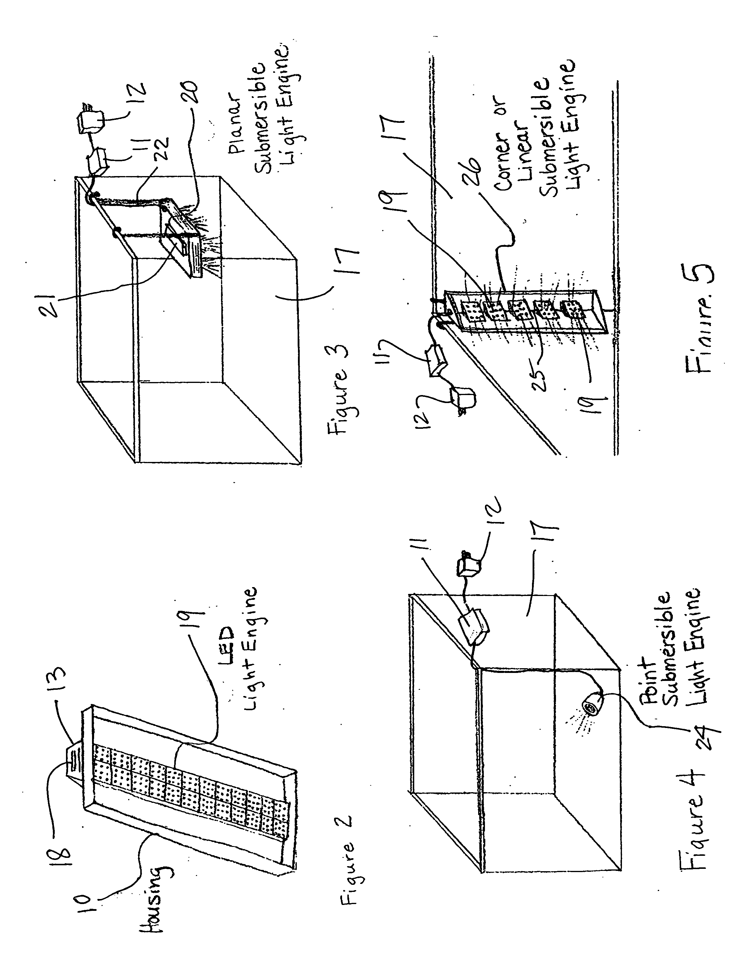 Marine LED lighting system and method