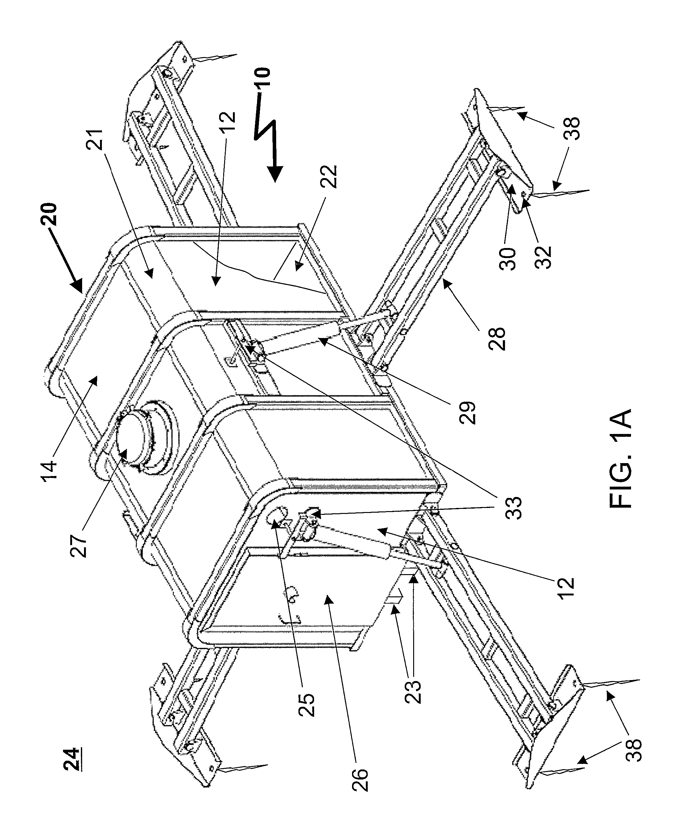 Re-deployable mobile above ground shelter