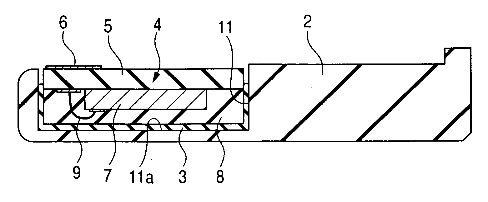 Integrated circuit card and a method for manufacturing the same